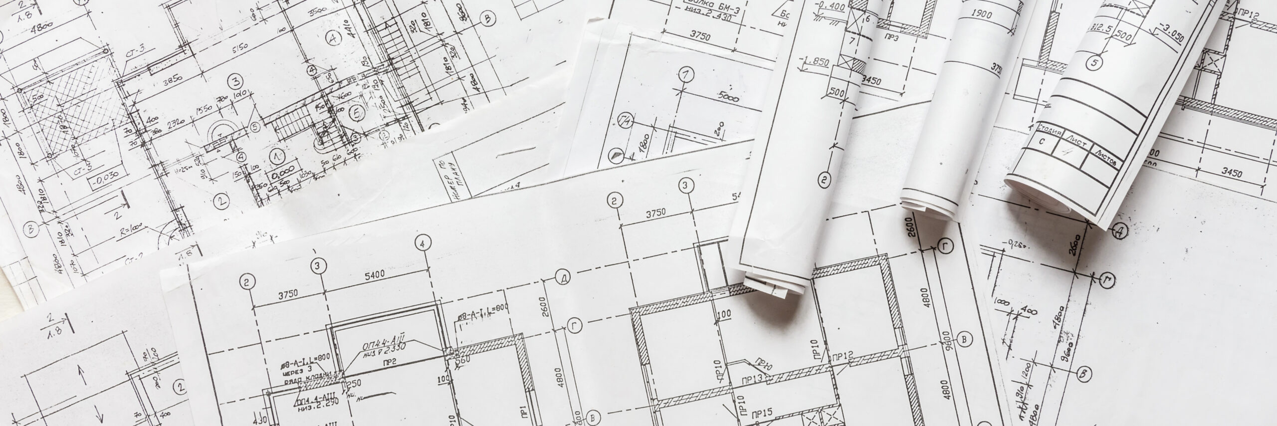 architect design working drawing sketch plans blueprints and mak